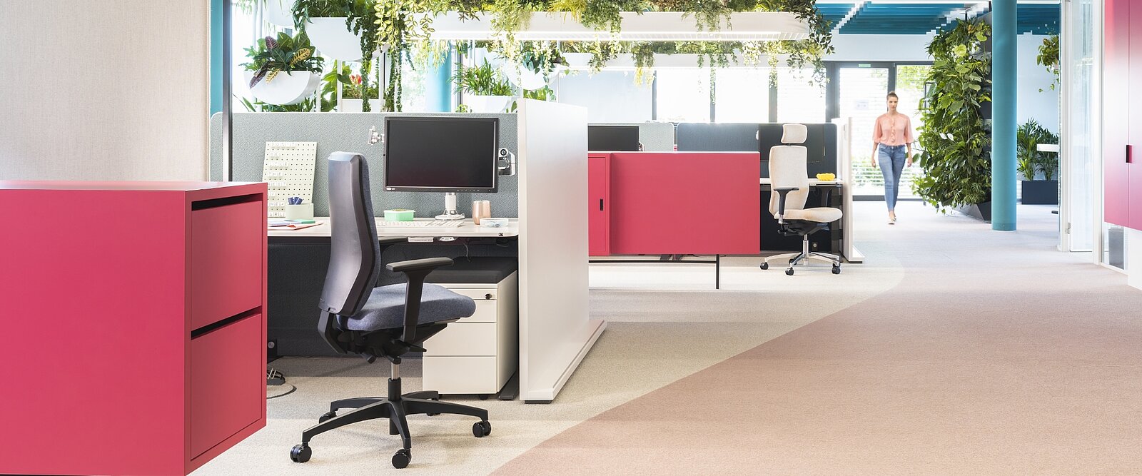 Dankzij individuele instelmogelijkheden is Stilo ES de perfecte bureaustoel voor ieder postuur. 