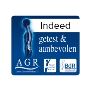 Beslissingsondersteuning bij de aankoop van producten die goed zijn voor de rug, door ÖKO-TEST beoordeeld als 'zeer goed'.